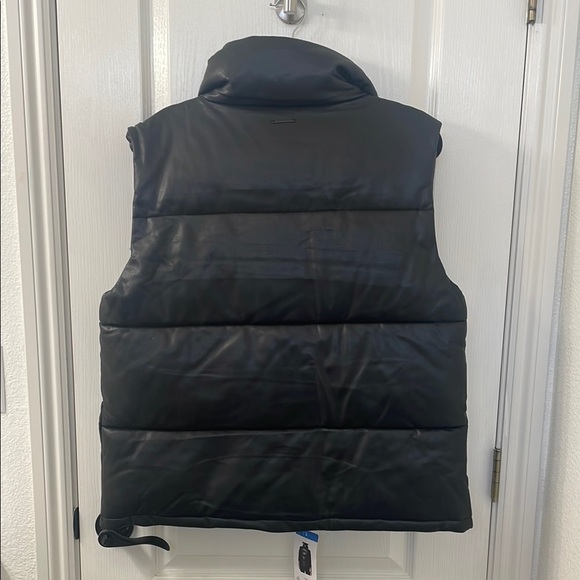 Marc New York Quilted Black Puffer Vest - Picture 4 of 5